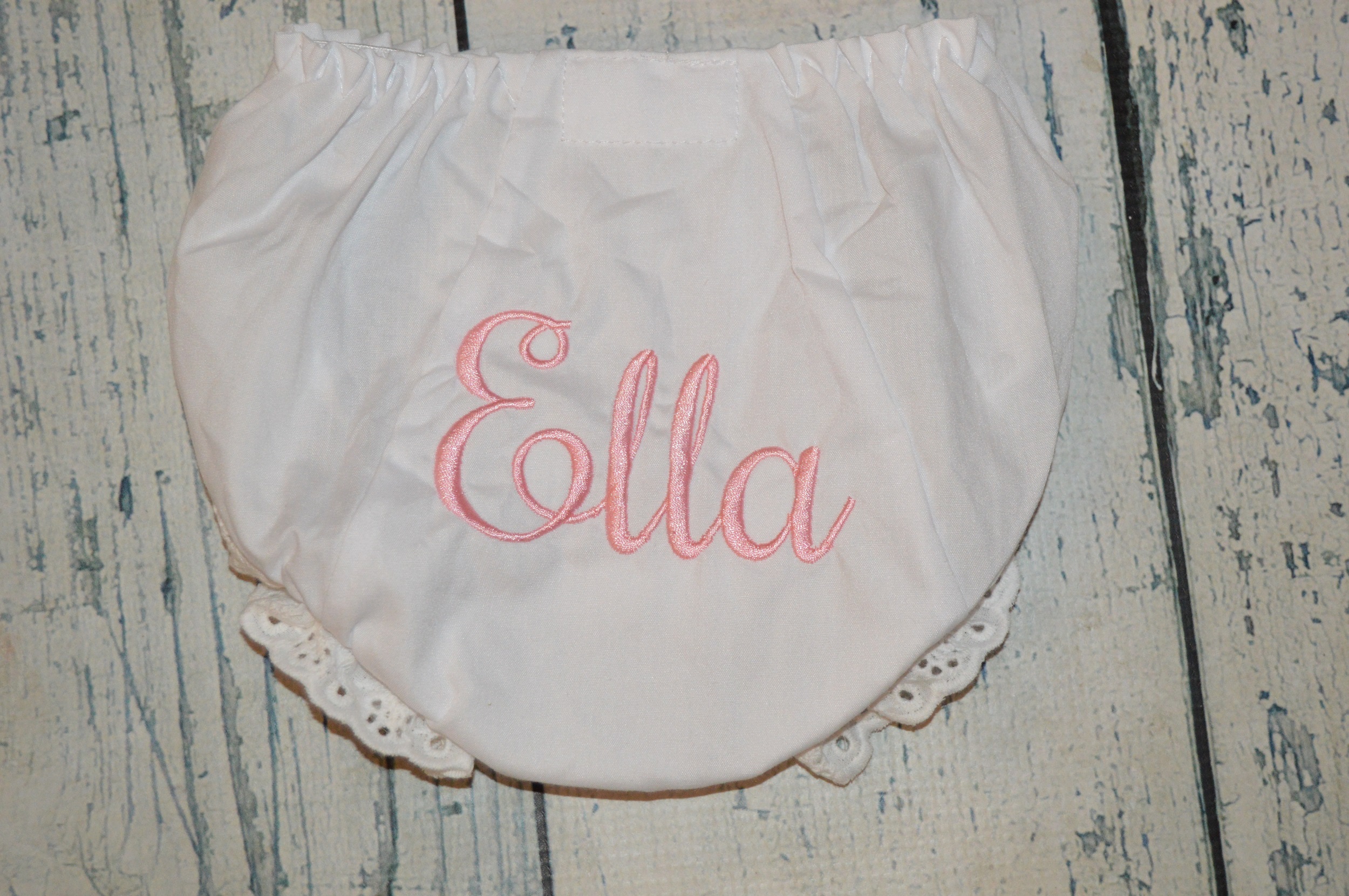 Script First Name Diaper Cover Pesonalize Baby Bloomers